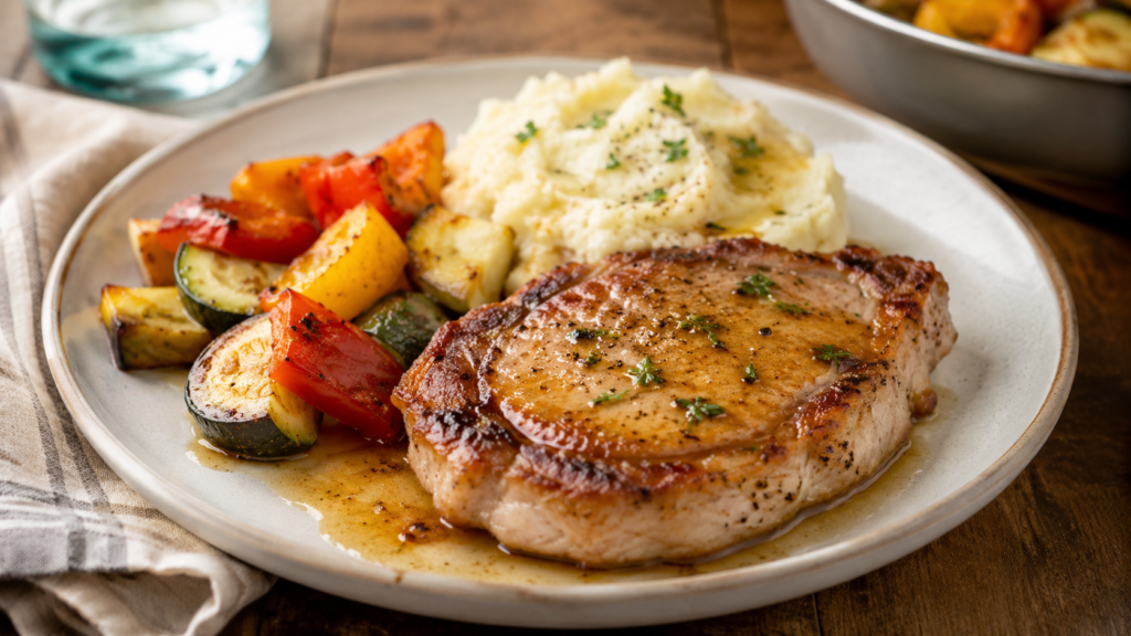Pork Chops with Pan Sauce